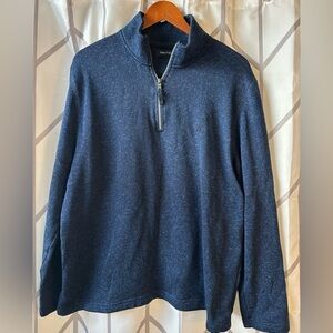 Nautica Men's Navy Half-Zip Pullover